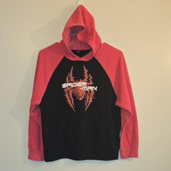 Marvel Black and Red Spider-Man Hoodie - Picture 1 of 4